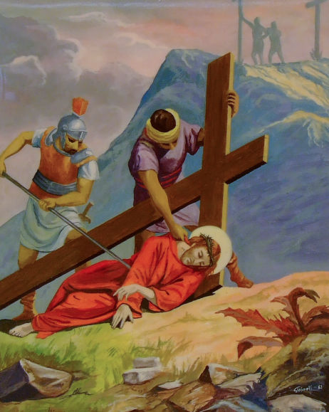 Gesù cade per la terza volta